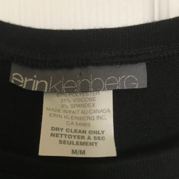 Erin Kleinberg Mini Dress with Gray lace Cutouts - Picture 5 of 6